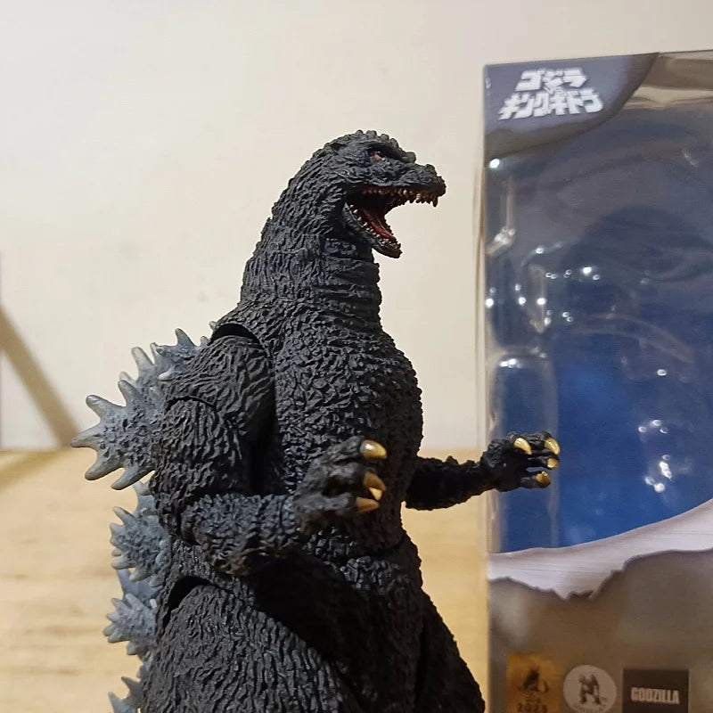 In Stock Original Bandai S.h.monsterarts Shm Godzilla 1991 Shinjuku Decisive Battle 16cm Collectible Figure Toys Gifts