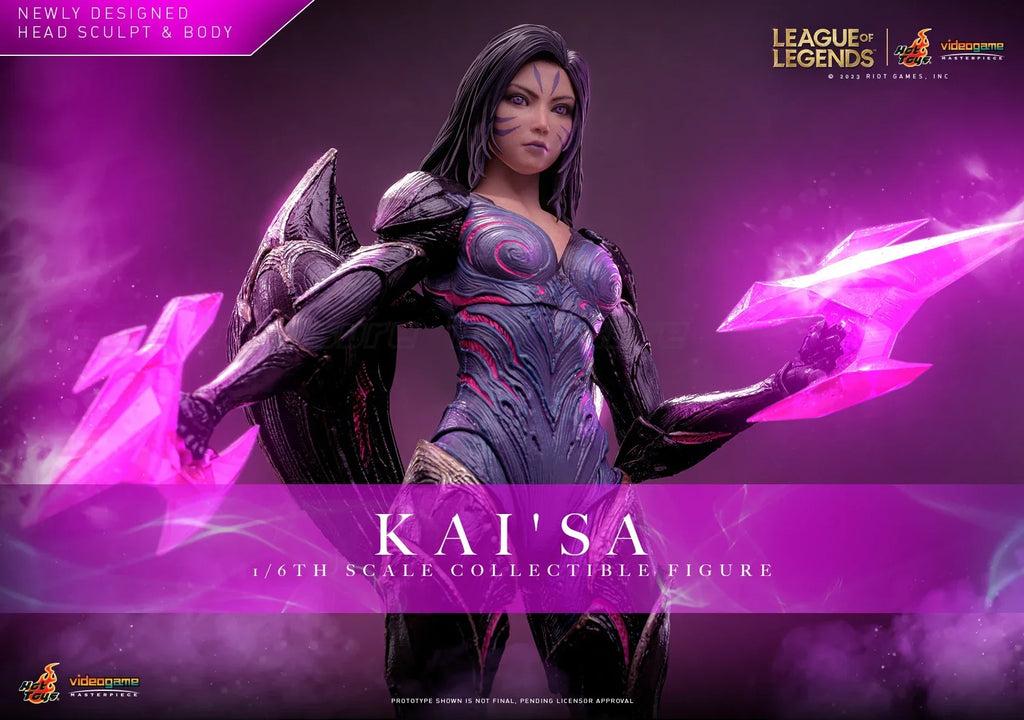 【MT】Hot Toys VGM57 "League of Legends" LOL KaiSa Daughter of The Void 1:6 Scale Collectible Doll Movable Model Toy Ornaments
