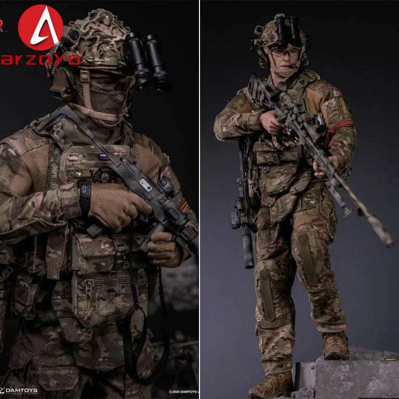 DAMTOYS 78108 1/6 Russian Federation SSO Special Forces Sniper Male Soldier Full Set 12inchs Action Figure Collectible Model