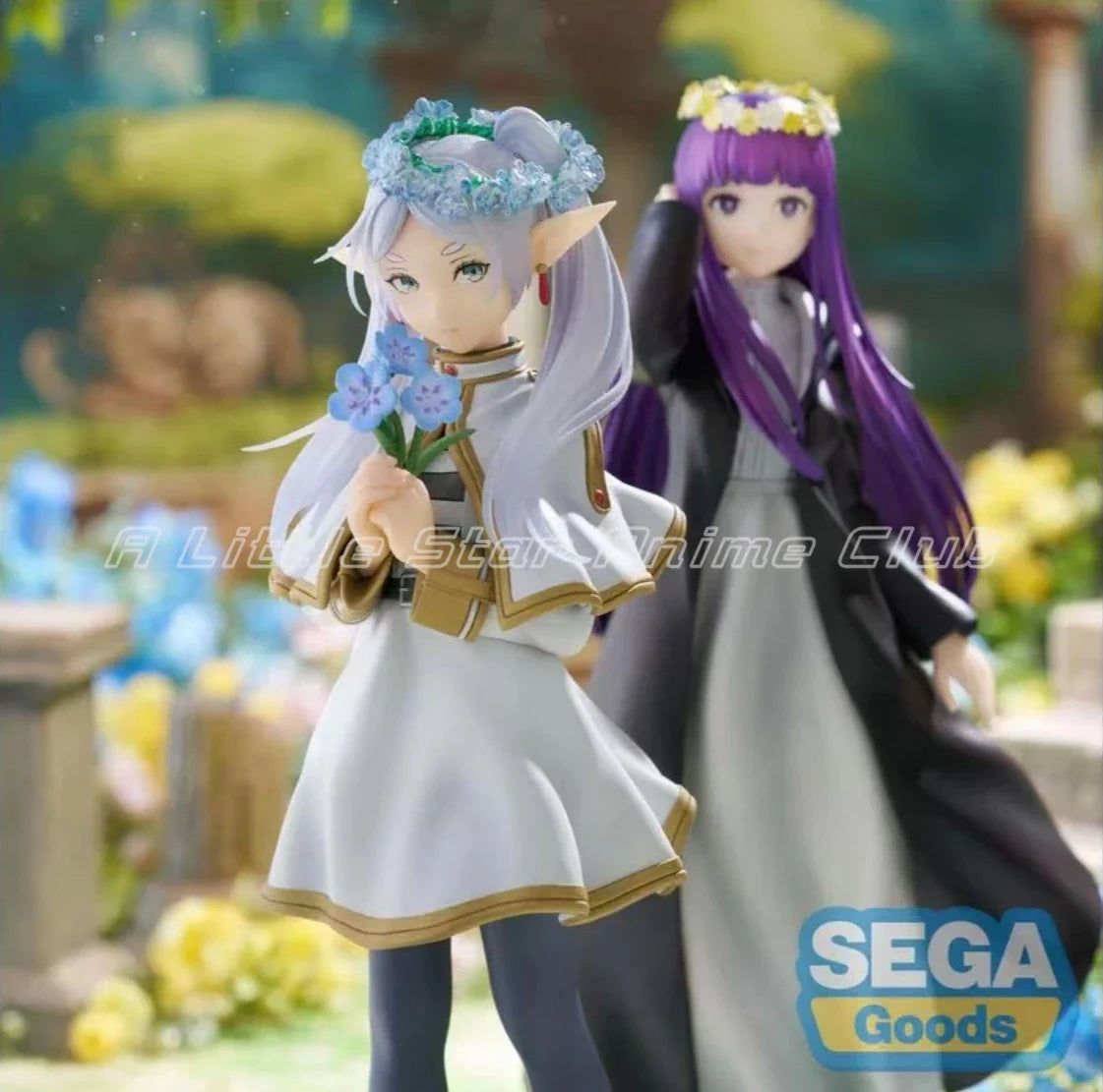 In Stock Original SEGA Luminasta Frieren Beyond Journey's End Frieren/FERN Flower Field Animation Figures Model Collection Toys