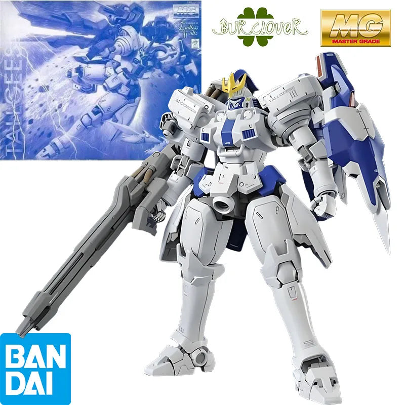 Bandai Genuine MG TallgeeseⅢ OZ-00MS2B 1/100 Anime Action Figure Assembly Model Toys Collectible Model Ornaments Gifts For kids