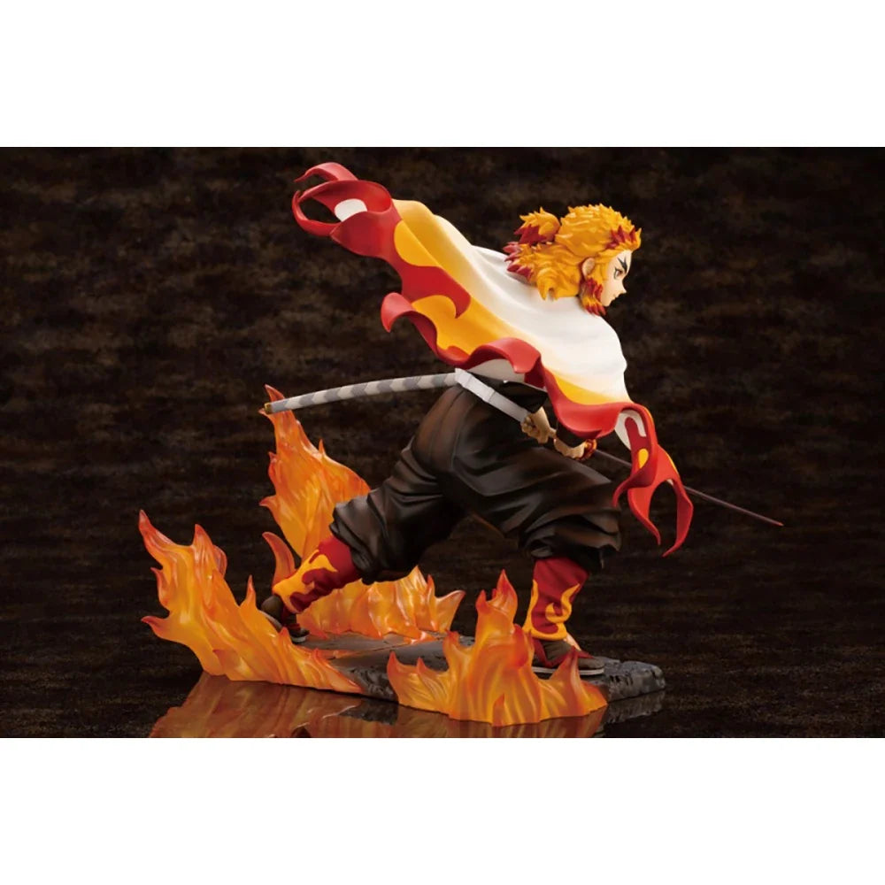 Kotobukiya Original ARTFX J Statue Demon Slayer Rengoku Kyoujurou Anime Collectile Figure Model Action Figure Toys Gifts