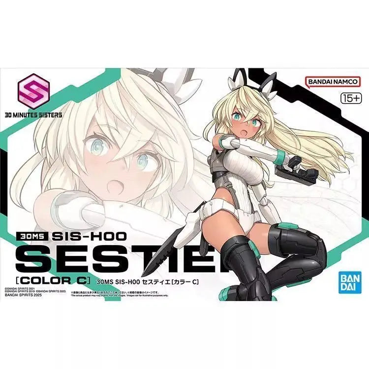 Original Bandai 30 Minutes Sisters Model Kit Original 30ms Sis-H00 Sestier [Color C] Action Figure Toys Model Gifts For Children