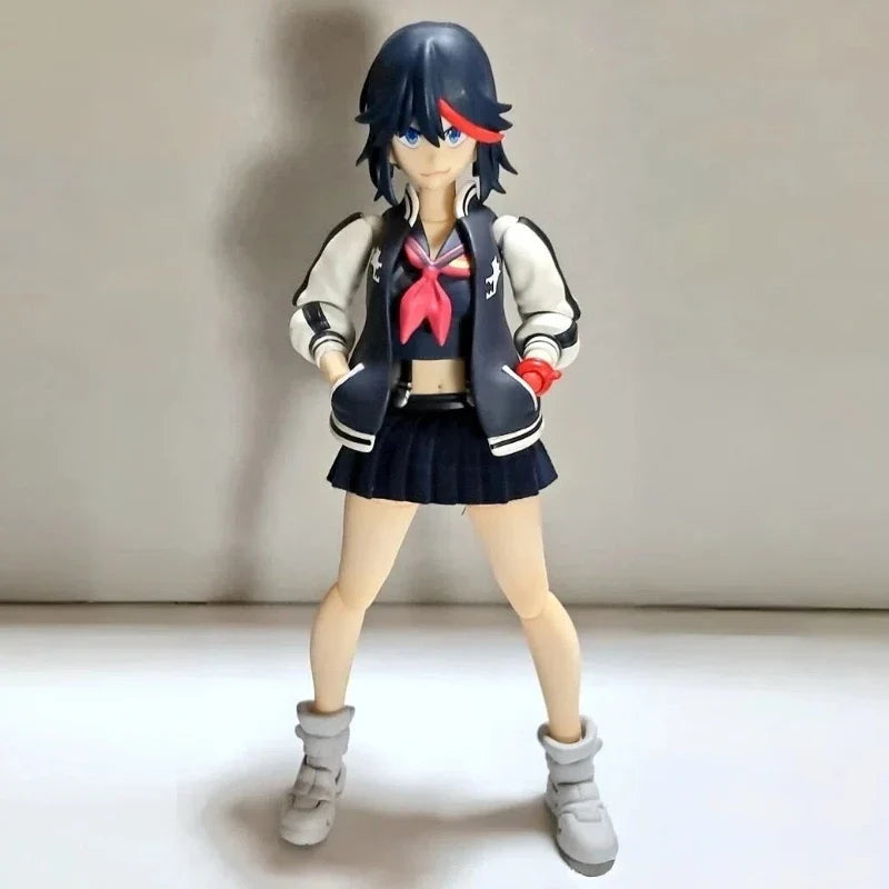 In Stock Aniplex Action Doll Buzzmod Kill La Kill Janpanese Anime Matoi Ryuuko 1/12 H Anime Action Model Figure Collect Toy Gift
