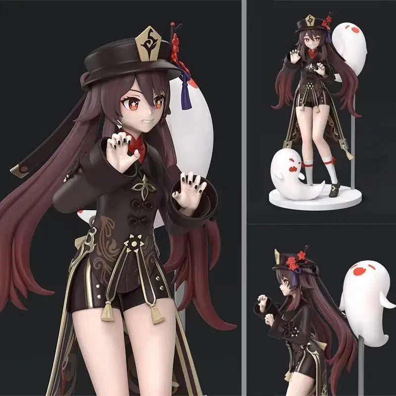 Anime Genshin Impact Kawaii Standing Posture Desktop Decoration Children's Halloween Gifts Action Figure Collection Model Toy