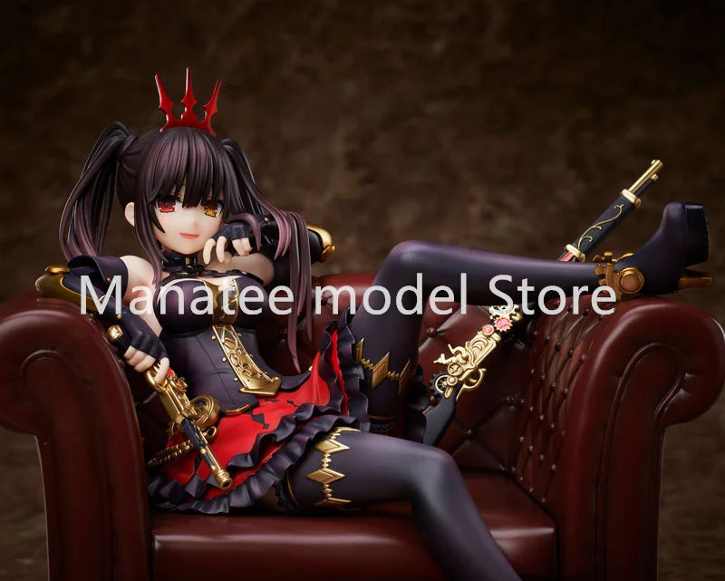  KADOKAWA Original Kurumi Tokisaki Empress Ver. 1/7 PVC Action Figure Anime Model Toys Collection Doll Gift