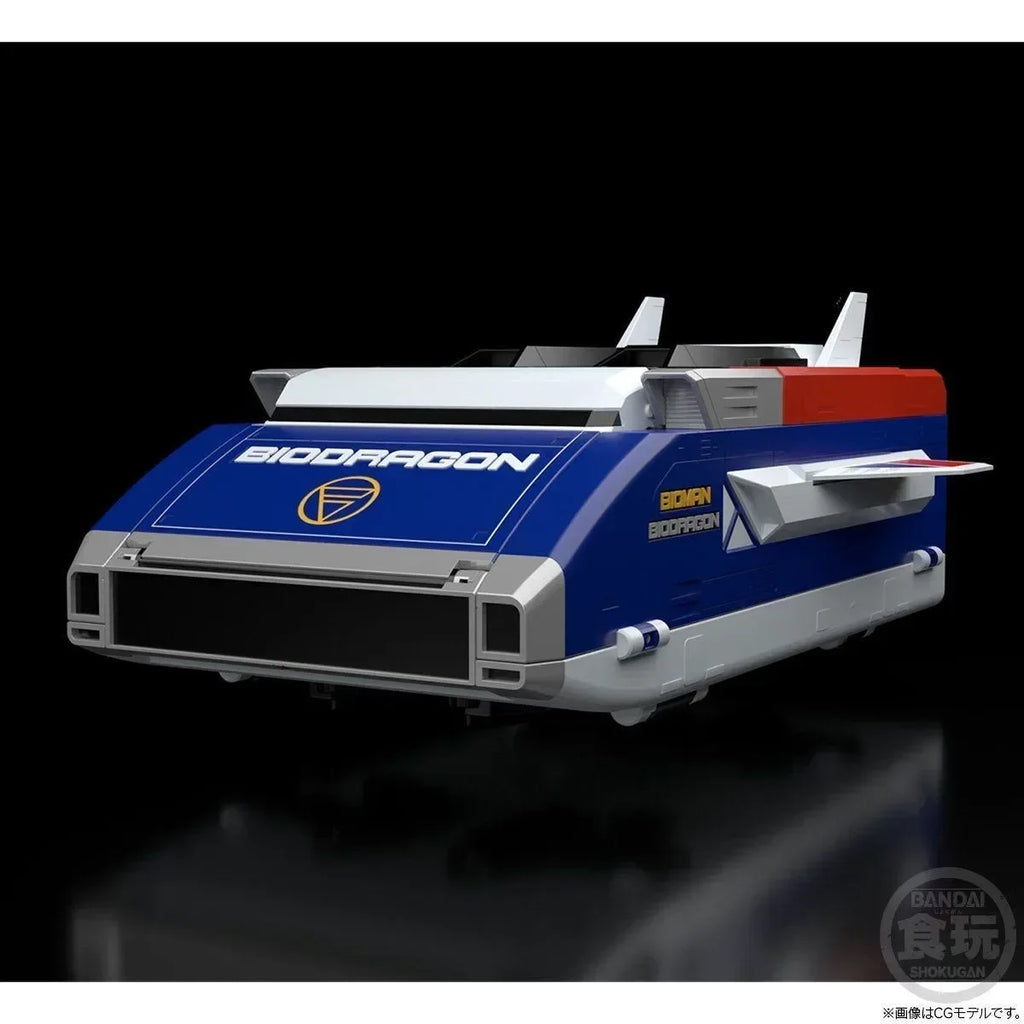 Pre Sale Orginal Bandai Reissue Choudenshi Bioman Bio Dragon Base Collectible Assembly Model Toys  gundam  lol surprise