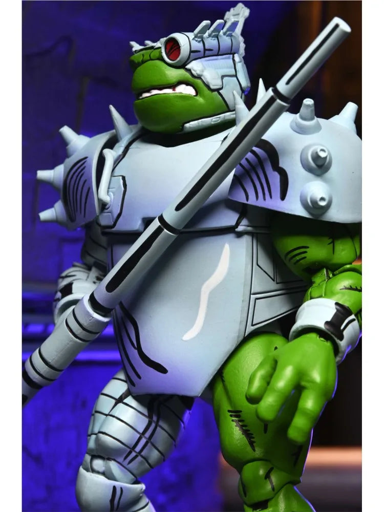 NECA 54403 Toys Teenage Mutant Ninja Turtles (Mirage Comics) - Cyborg Donatello 7" Scale Action Figure Doll Gift Collection TMNT