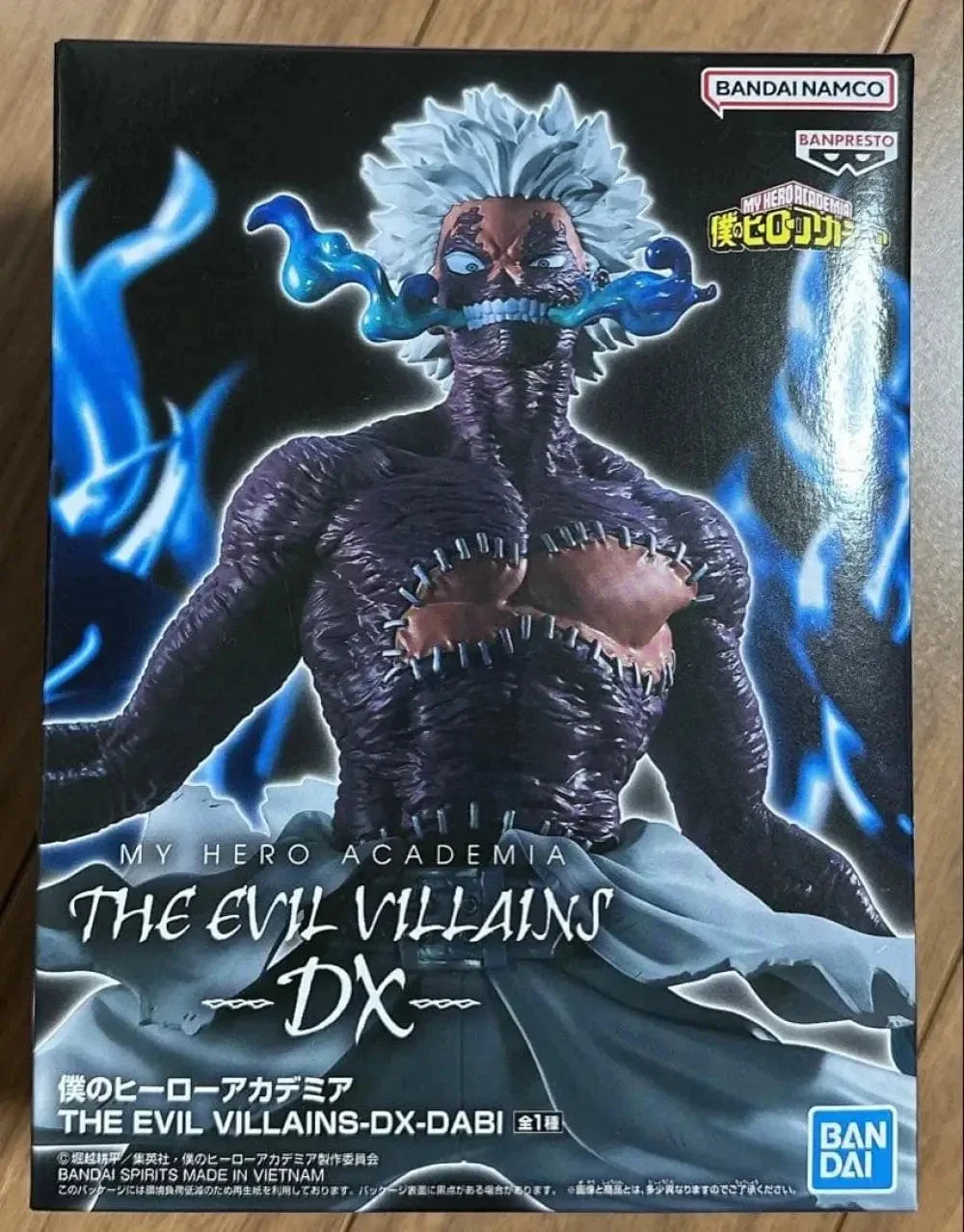 In stock Bandai Officially Licensed My Hero Academia THE EVIL VILLAINS-DX-DABI Figures Anime Model Genuine Boxed Toy Gift