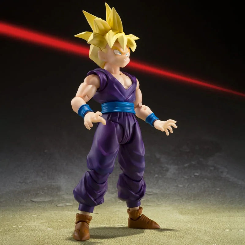 Low price In Stock BANDAI Original Box S.H.Figuarts DRAGON BALL SUPER SAIYAN SON GOHAN SHF Action Figure Model Toy Gift for Kids