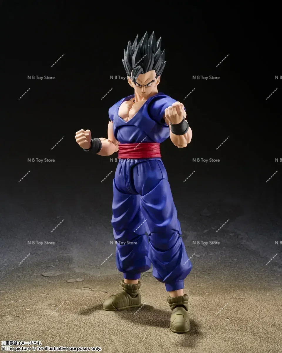 In Stock Bandai S.H.Figuarts SHF Dragon Ball Super Ultimate Supre Hero Son Gohan Superhero Toy Model Collect Gifts
