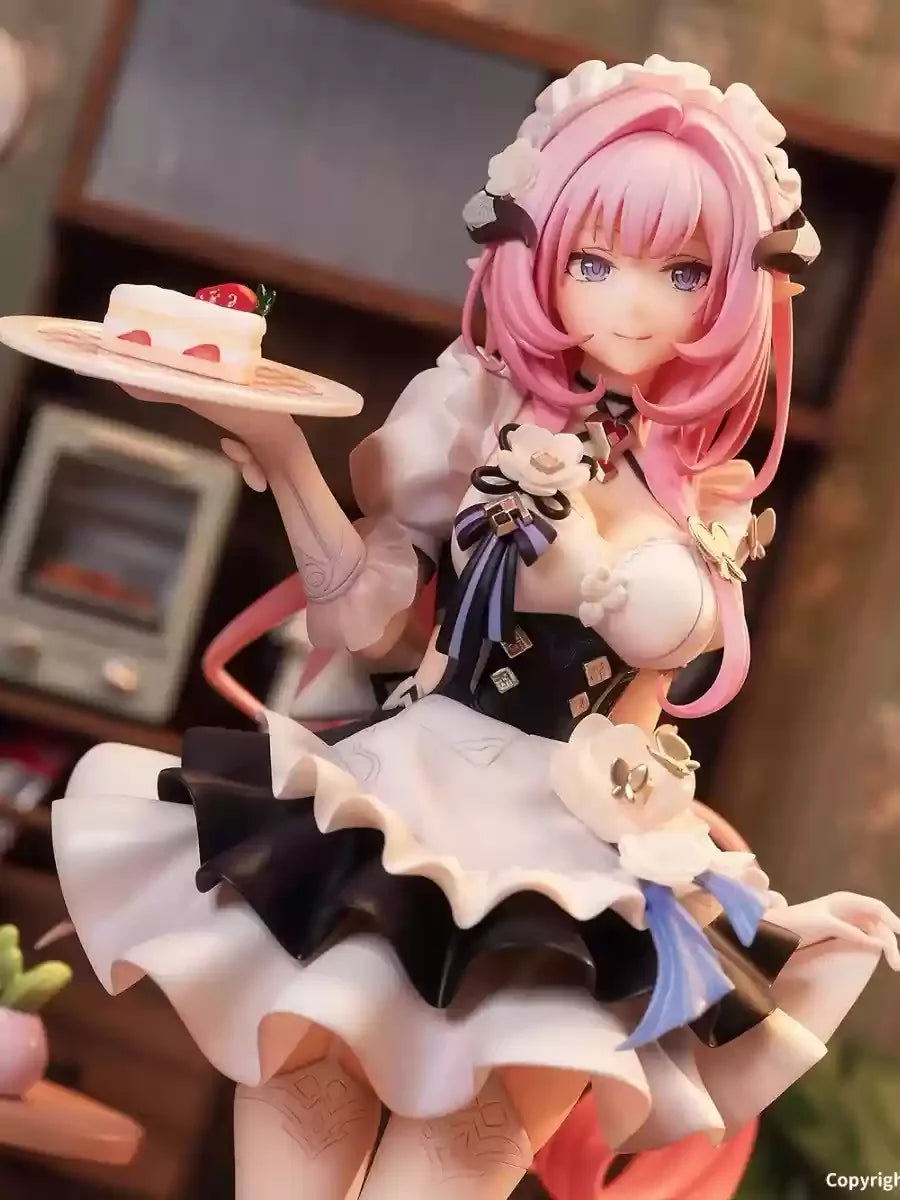 Figures Elysia Anime Beautiful Girl Figure Kiana Kaslana Honkai Impact 3 Figurine Elysia Statue 25cm Pvc Gk Sexy Model Doll