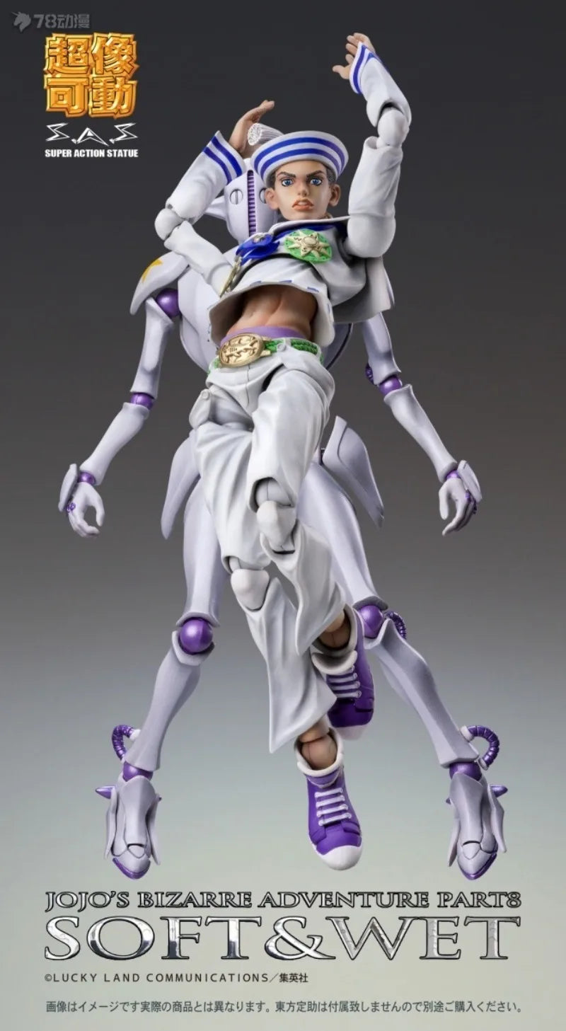 MEDICOS Original Super Like Mobile Jojo Fantastic Adventure Part 8 Dongfang Dingzhu  Action Figure Model Toys Movable Model