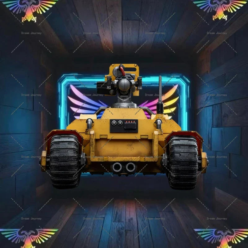 In stock  JOYTOYWarhammer 40k 1/18  Empire Fist Invader A-Terrain Car atv 1:18 Mobile Vehicle Toy Collection