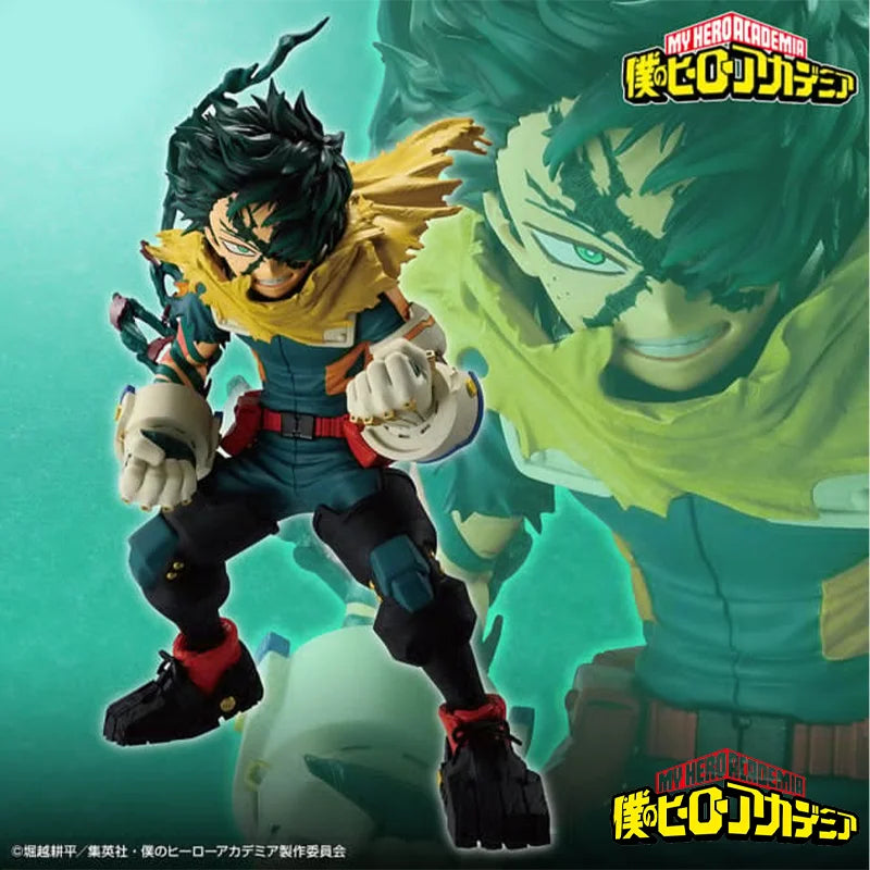 In Stock Bandai Original Banpresto My Hero Academia Final Season Izuku Midoriya Figures Anime Statues Action Doll Kids Toys Gift