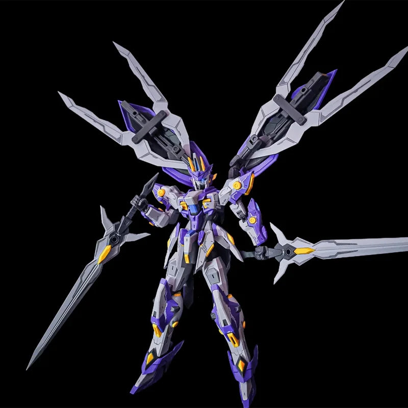 SNAA 1/144 SC-004 Aegis Knight Achilles Series Assembly Model Mecha Action Figure ABS Frame Detachable Collectible Toy Boy Gifts
