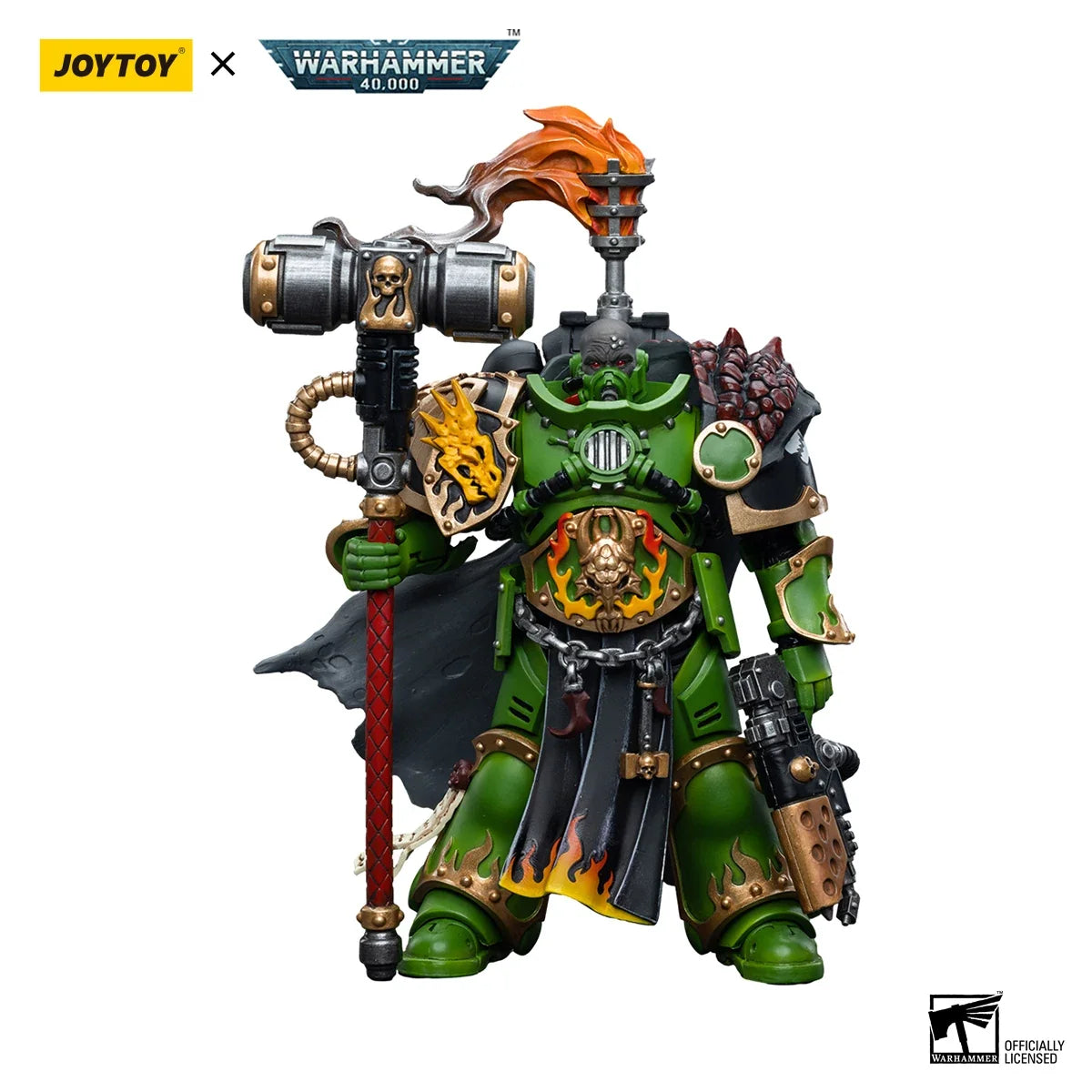 Pre-Order] JOYTOY Warhammer 40K Salamanders  Captain Adrax Agatone Eradicators Brother T'Kren Sergeant Bragar Action Figure Toys