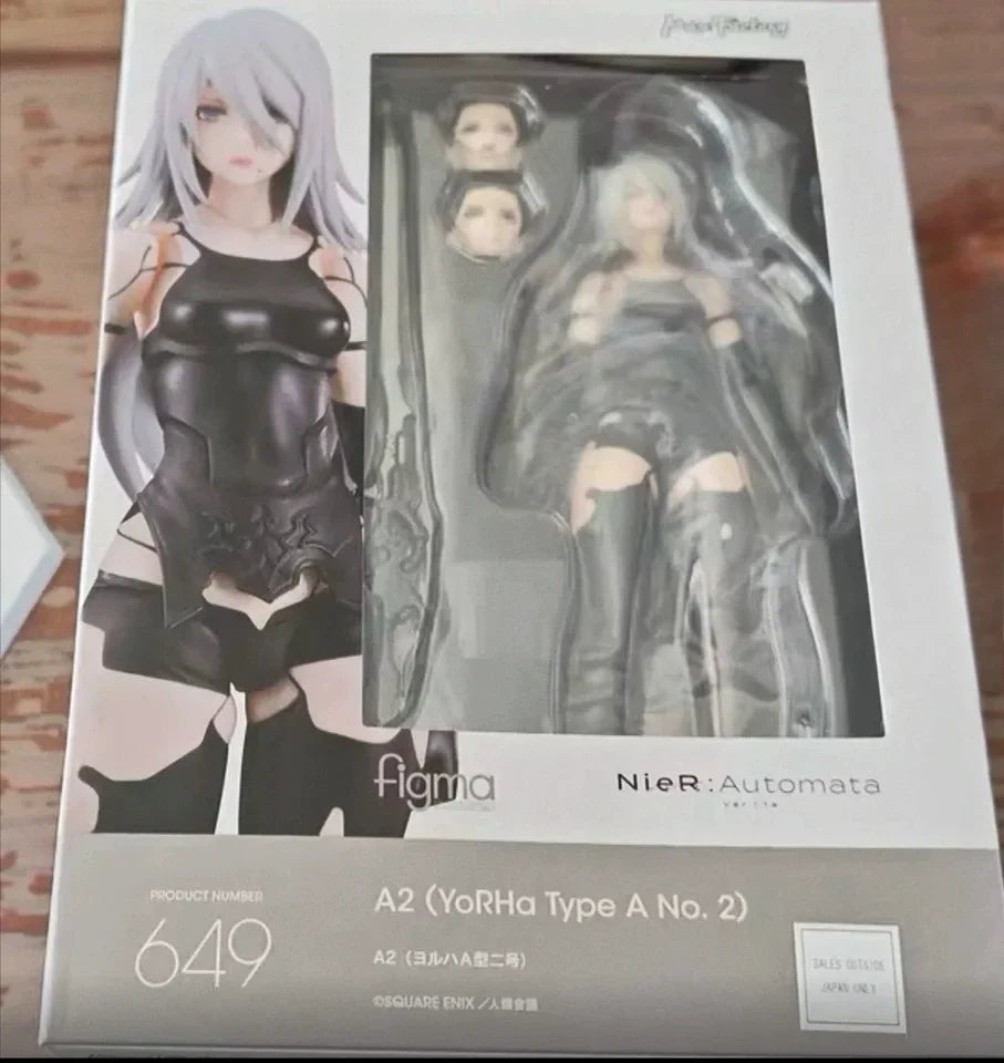 In Stock Max Factory figma 649 NieR:Automata Ver1.1a A2 YoRHa Type A No.2 Articulated Figure, Collectible Toy Gift