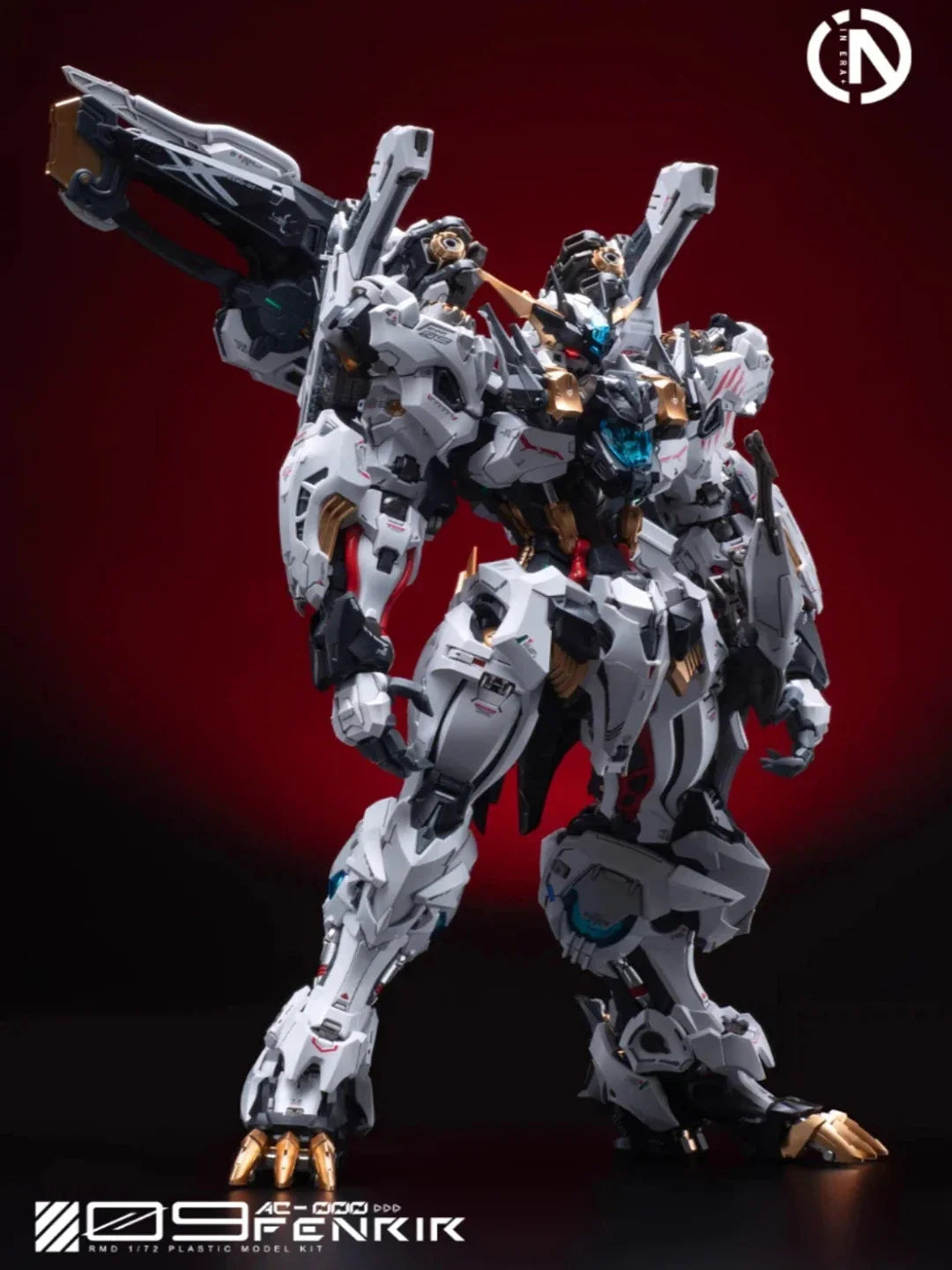 Neu-Heiß In Era+ Rmd 1/72 Fenrir Infinite Dimensions Wolf King Barbatos Legierungs-Skelett-Montage-Plastikmodellbausatz Spielzeug Weihnachtsgeschenk