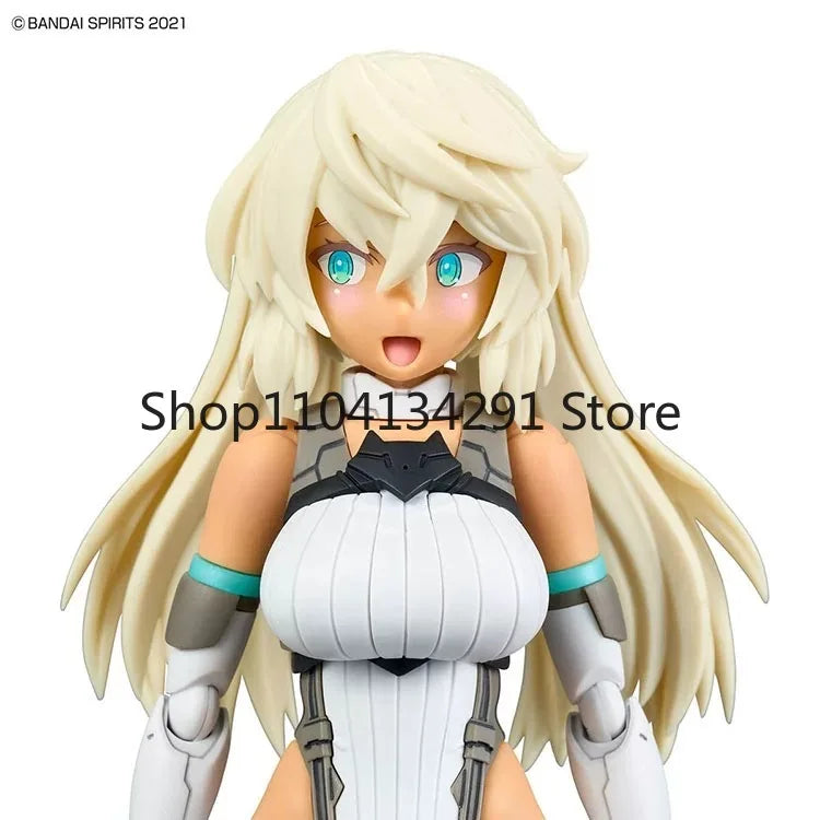 Authentic Bandai 30MS SIS-H0 Sestiti Original Artwork By Fumikane Shimada Colorway C: Mecha Girl Black Skin Assembledy