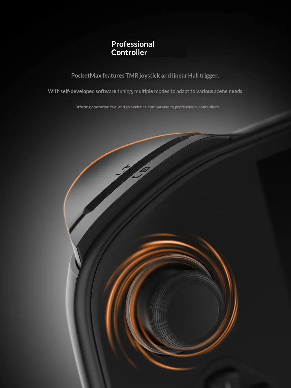 MangMi Pocket Max Game Console 7Inch 1080P AMOLED Touch Screen 8000mAh TMR Joystick Hall-Effect Trigger Handheld Game Consoles