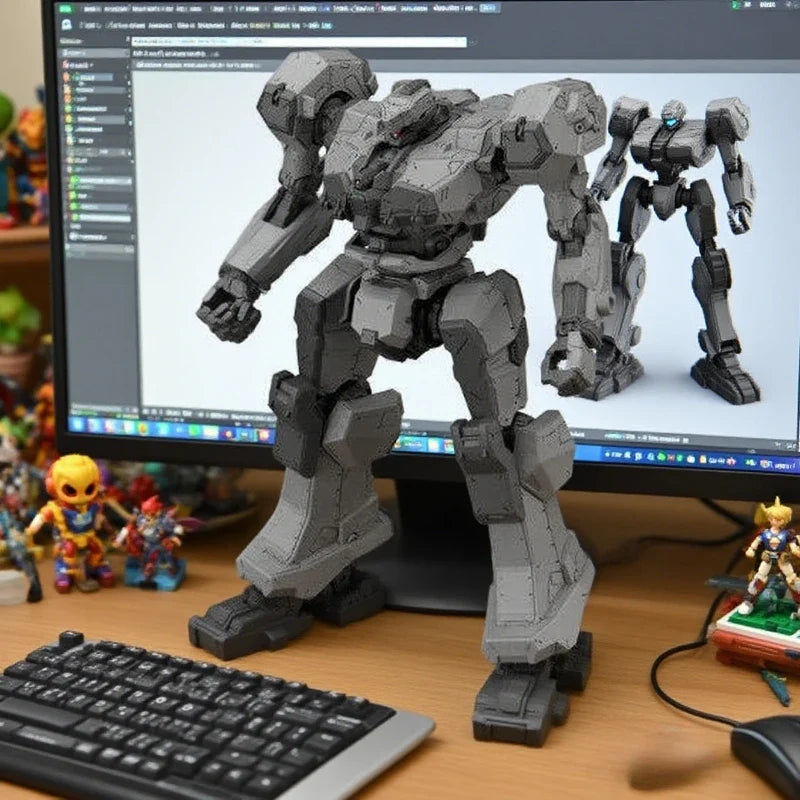 ARMORED CORE 6 FIRES OF RUBICON BALAM INDUSTRIES MELANDER BD011 Anime Action Figure Assembly Model Toy BANDAI