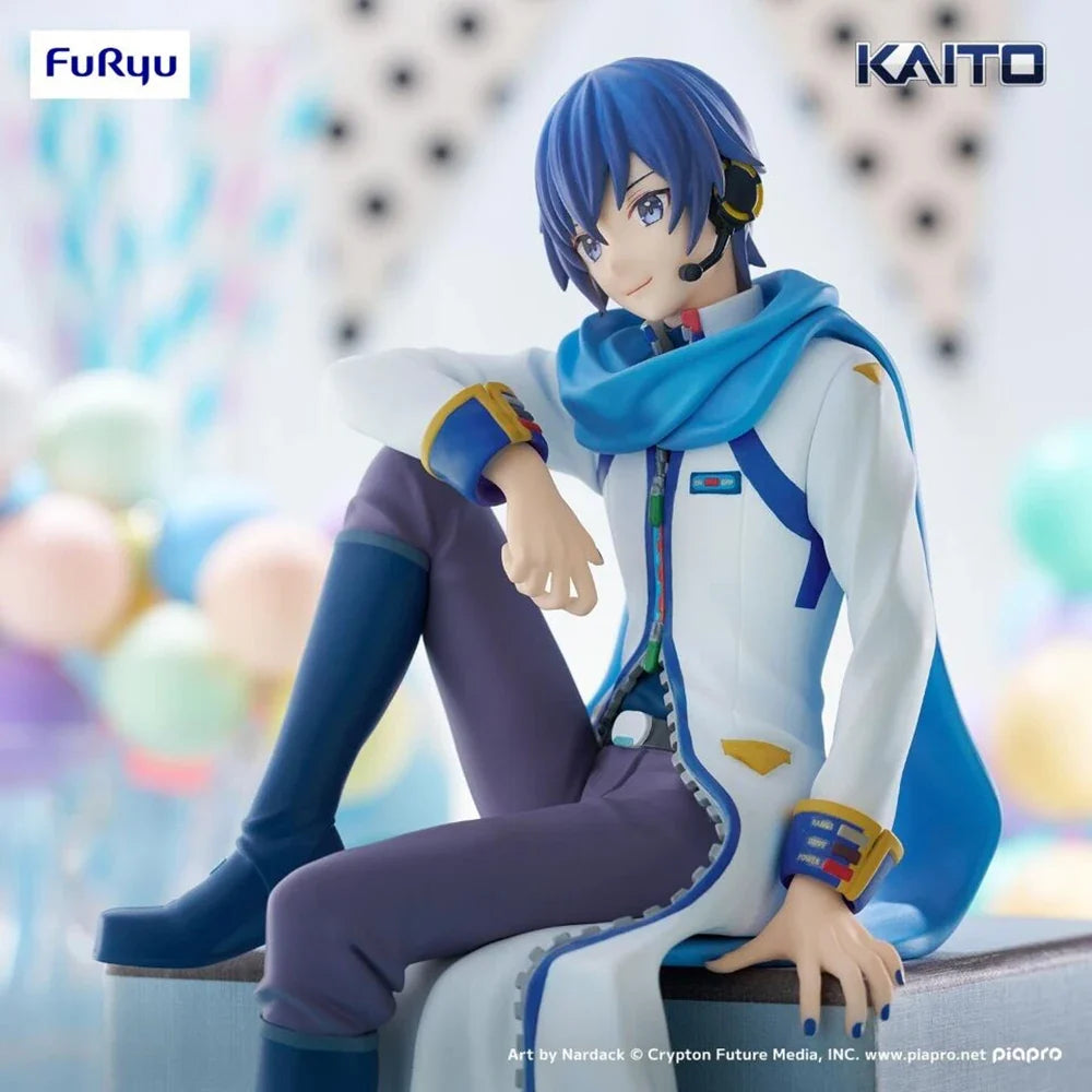 In Stock Original Furyu Noodle Stopper Vocaloid Piapro Characters Kaito Meiko Megurine Luka Anime Cartoon Figures Model Toys