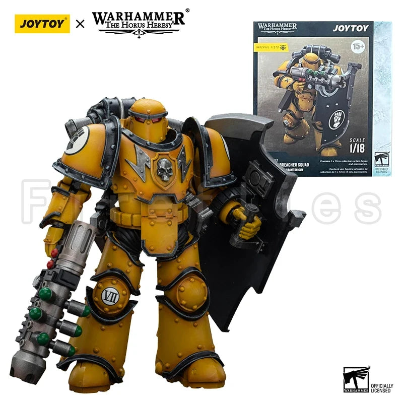 1/18 JOYTOY Action Figure The Horus Heresy Imperial Fists Legion MkIII Breacher Squad Sigismund Anime Model Gift