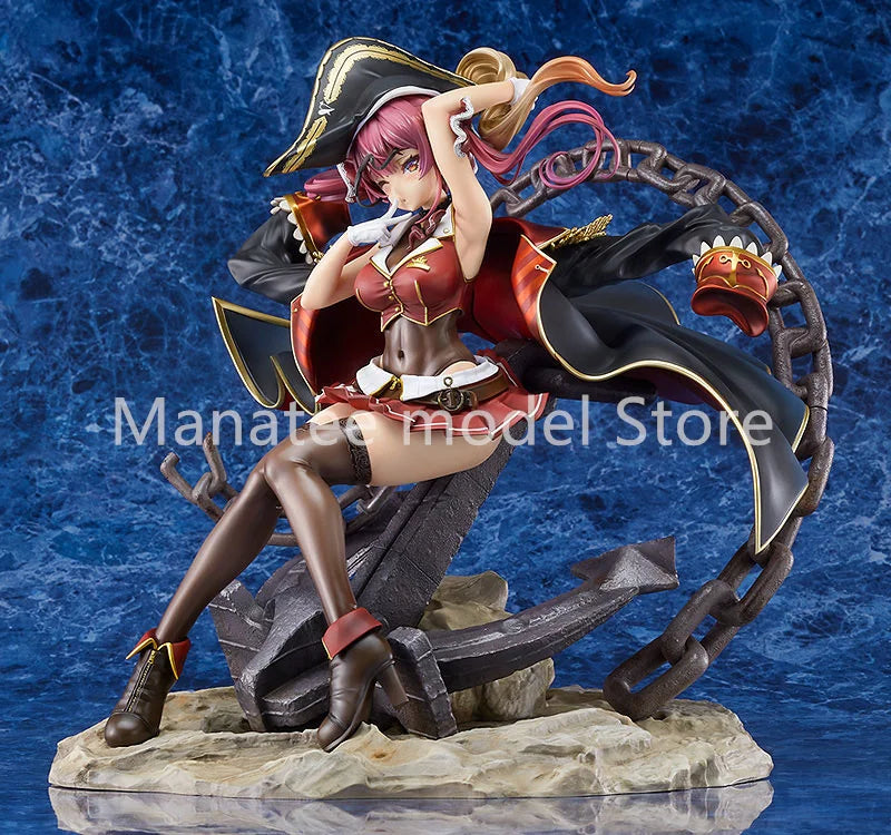 Max Factory Original Hololive Houshou Marine 1/7 PVC Action Figure Anime Model Toys Collection Doll Gift