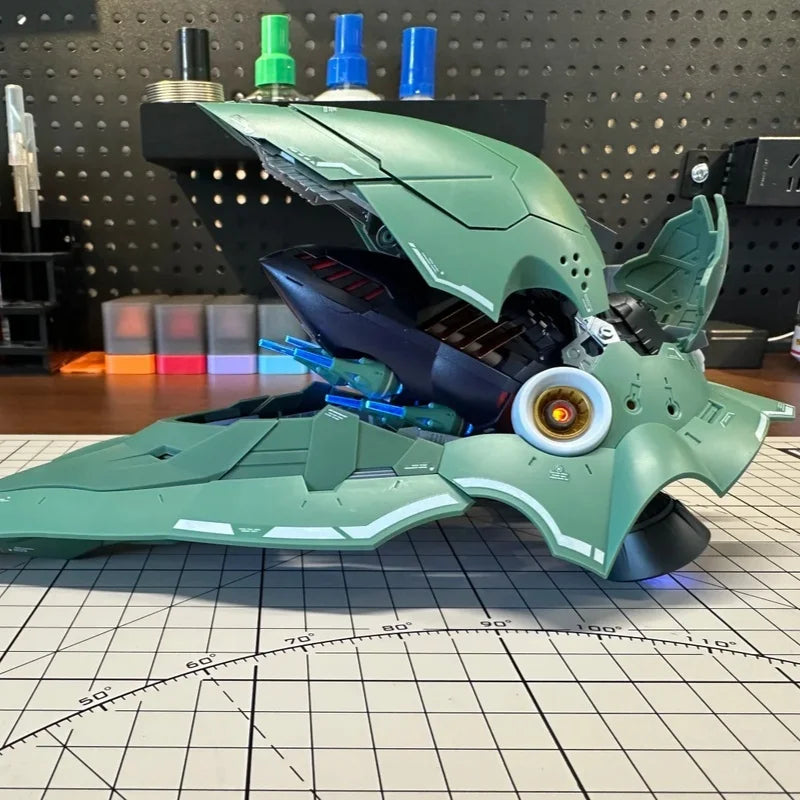 Aerospace Model Works Osiris Aerial Dominator 1/100 Scale Assembling Mecha Toy LED Lighting Movability Collectible Action Figure