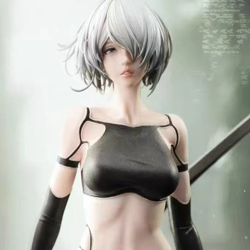 Mechanical Era Animation Game Surrounding Secondary Model A2 War Damage Neil 2b Little Sister Statue Handmade Gift