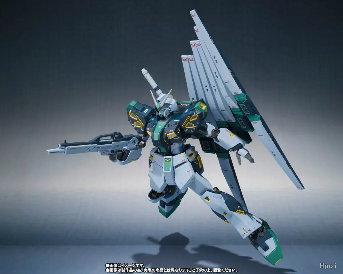 BANDAI Original METAL ROBOT SPIRITS (Ka Signature)＜SIDE MS＞ RX-94 MASS PRODUCED NU GUNDAM Mech Product Figure Toys Collectible
