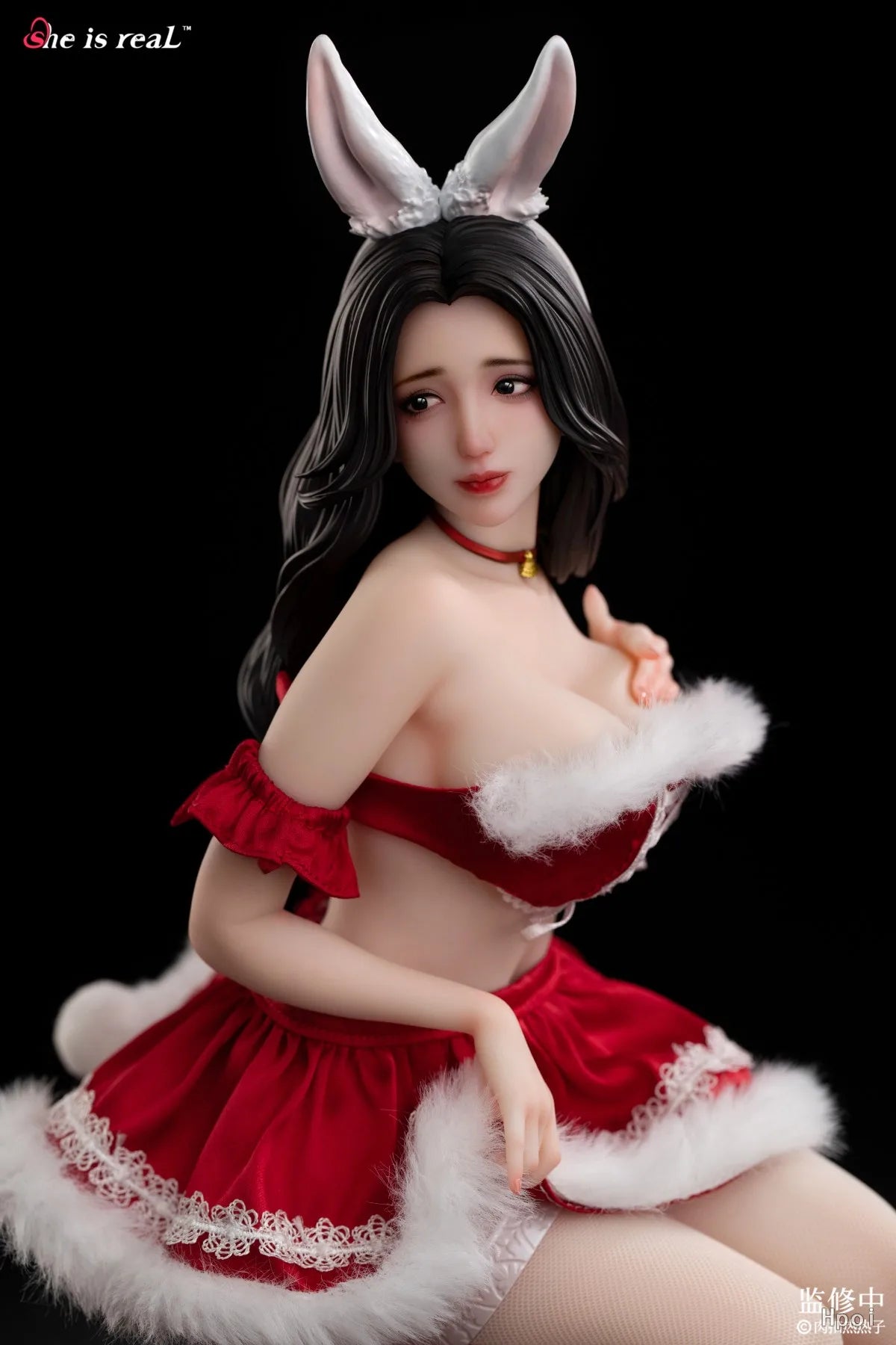 In Stock Original BearPanda Hot Meat 33CM Collection Anime Detachable Female Model 2025 New Products Figure