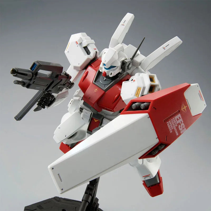 Bandai Original MG Online Exclusive RGM-89D Jegan D type 1/100 Anime Action Figure Assembly Model Toys Gifts For Children GUNDAM