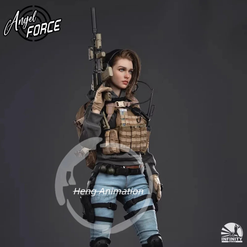 In-stock KaiTian Studio WF Angel Force Sakuya 1/3 Action Figure, Sexy, Stylish and Cool, Collectible, Ornament