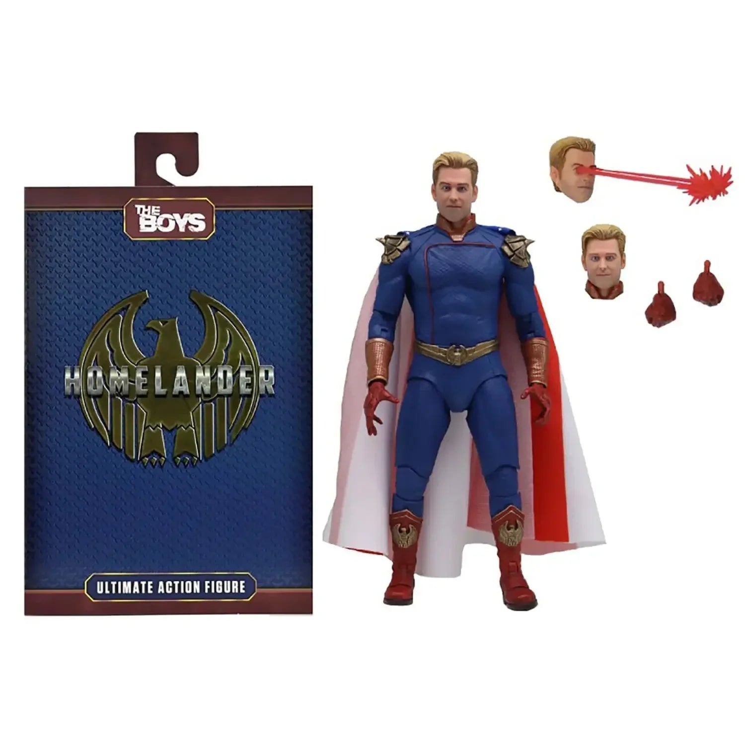 Neca The Boys Starlight & Homelander Ultimate Action Figure  Collection Model Toy Doll  Christmas Present 18cm