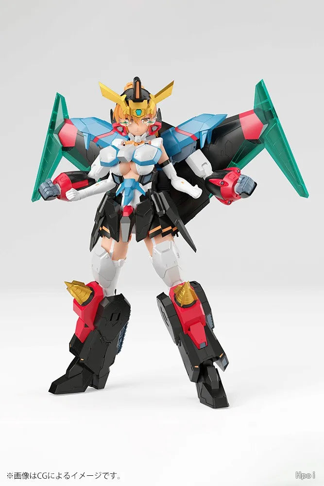 In Stock Original KOTOBUKIYA Breaking The Boundary Girl Brave King My King Zhanya Anime Doll Figure Model Toys Gifts