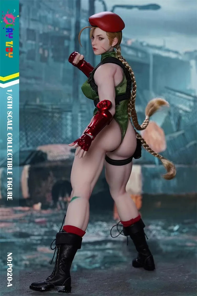 In Stock Play Toy Street Fighter P020 A B Figure Fighting Female Warrior Cammy 1/6 Action Figurine Model Collectible Doll Toys
