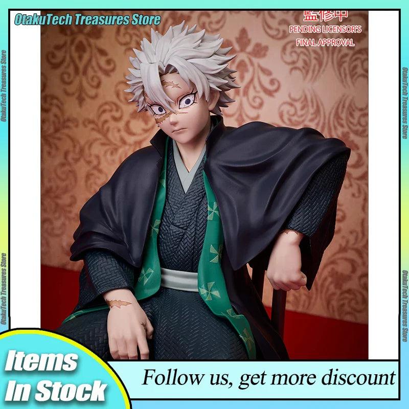 Demon Slayer Shinazugawa Sanemi 16cm Actionfiguren Modell Iguro Obanai Anime Periphere Sammlung Dekoration Geburtstagsgeschenk Weihnachtsgeschenk