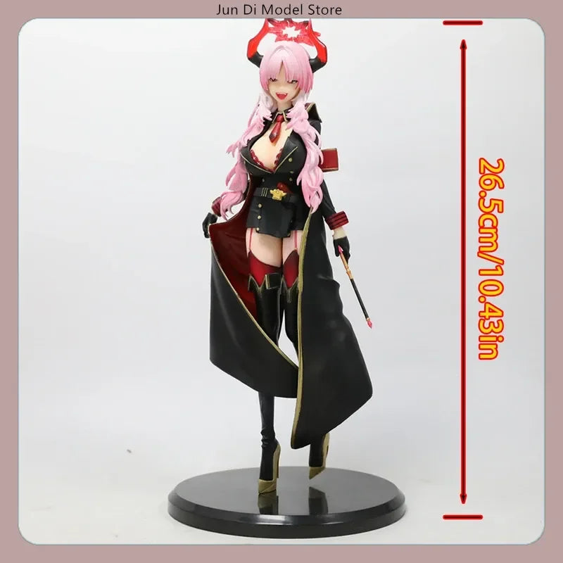 Blue Kyogoku Satsuki Game Girl Figure Model 26.5cm Standing Statue for Boys Desktop Collection Ornament Action Figure Toy Gift
