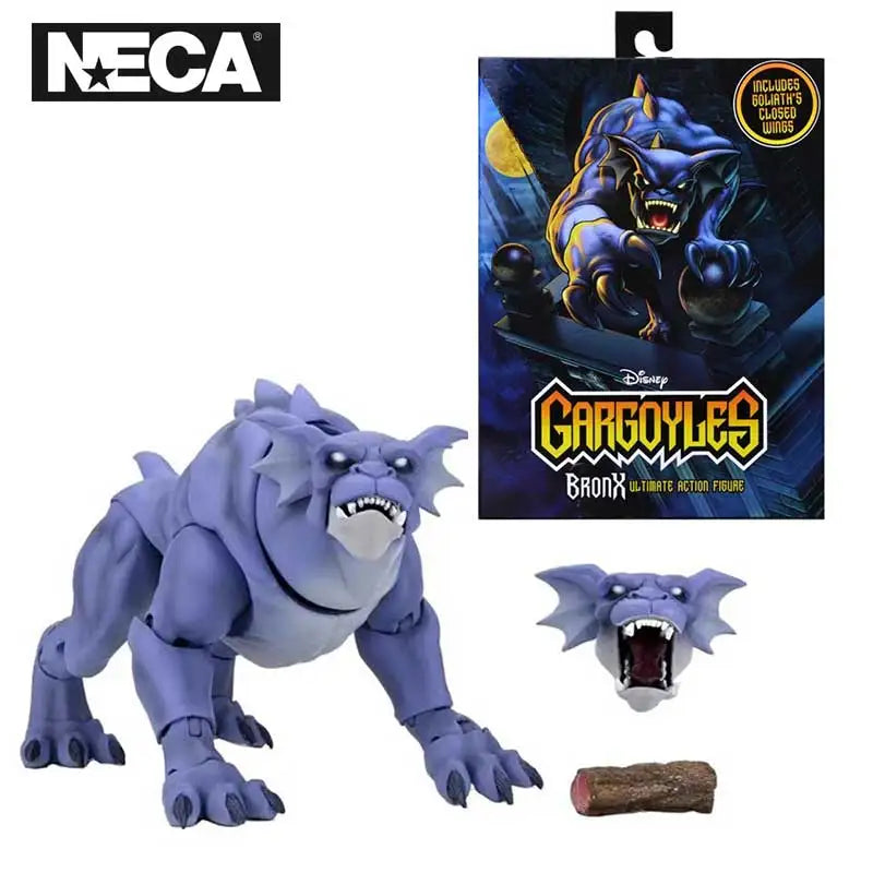 NECA 34504 Toys Gargoyles Bronx Ultimate 15 cm Action Figure Original Doll Statue Model Collection