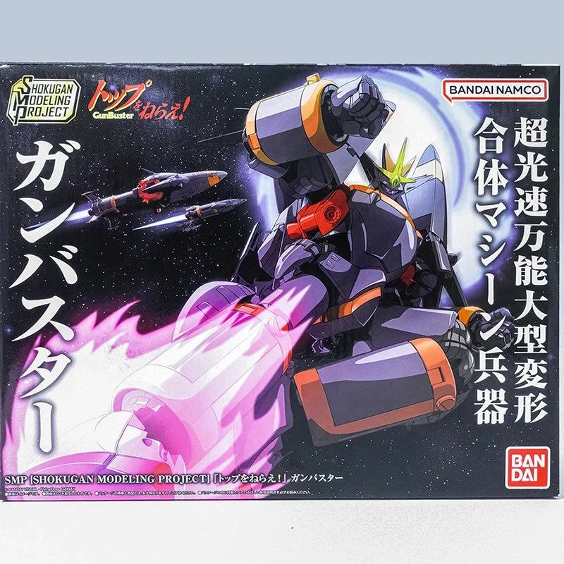 In Stock BANDAI SMP Aim For The Top GunBuster Gunbuster‌ Anime Action Figures Assembly Model Collection Toy