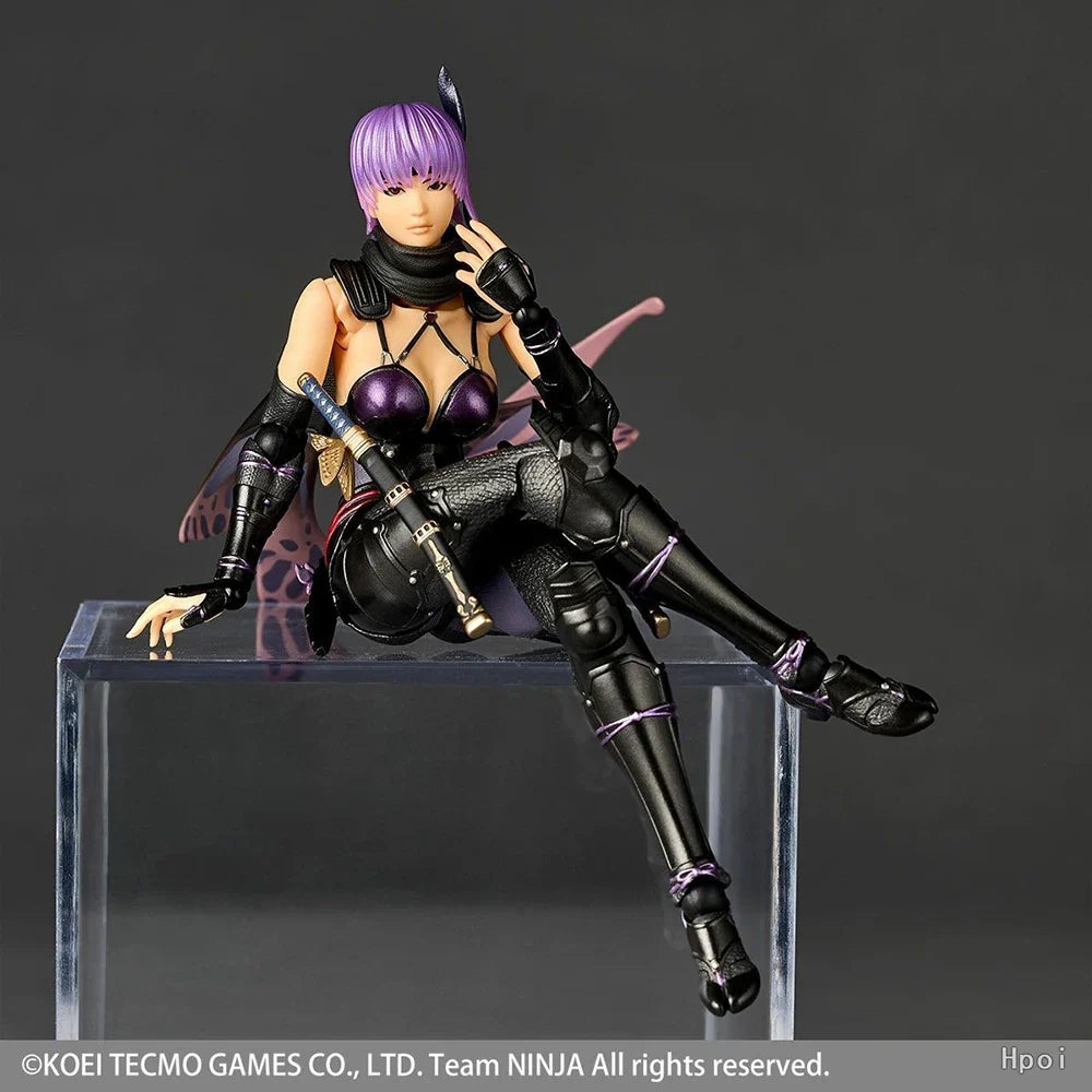 100% Original Kaiyodo Amazing Yamaguchi Revoltech (NR067) Ninja Gaiden 3: Razor's Edge Ayane Action Figure Collection Series