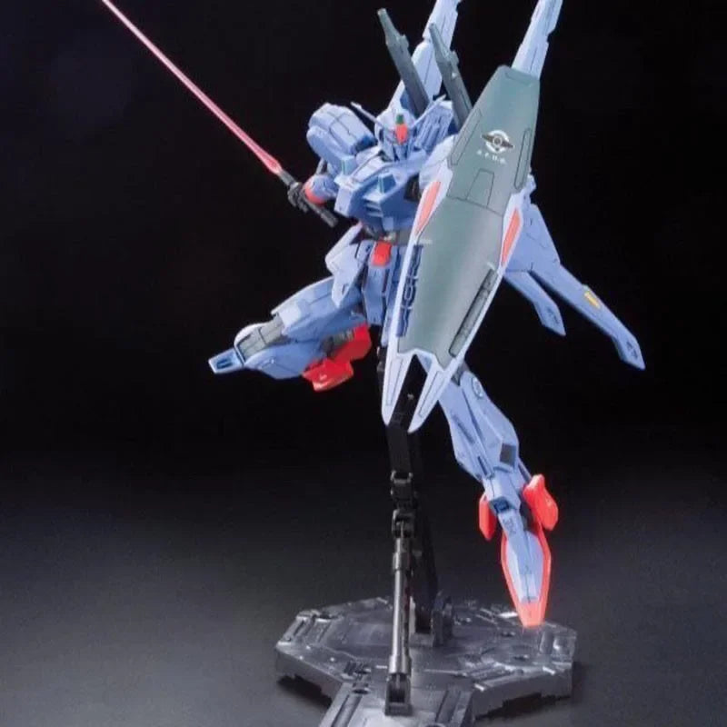 BANDAI Genuine Assembled Model RE/100 Z Gundam MSV: 1/100 MSF-007 GUNDAM MK-III Plastic Model Kit Action Figure Toy Collection