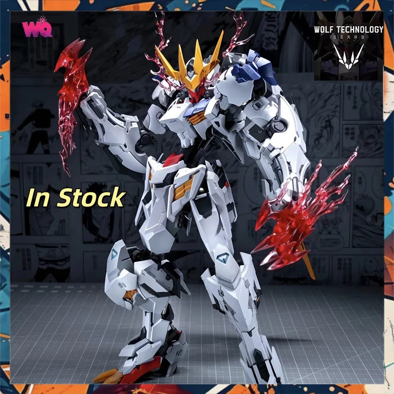 【In Stock】 Wolf Technology 1/100 Wolf King Alloy Skeleton Assembly Model Mecha Stitch Assembly Model Kit Action Figure Toy Gifts