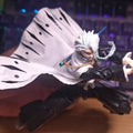Bleach Anime Hitsugaya Toushirou Shf Cloak Built In Iron Wire Handmade Clothes Is Suitable for 1/12 Size Movable Humanoid Toys