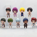 Kuroko's Basketball Series Q-version Action Figures Bake Cake Decor Toys Car Interior Desktop Miniature Ornament Accessories