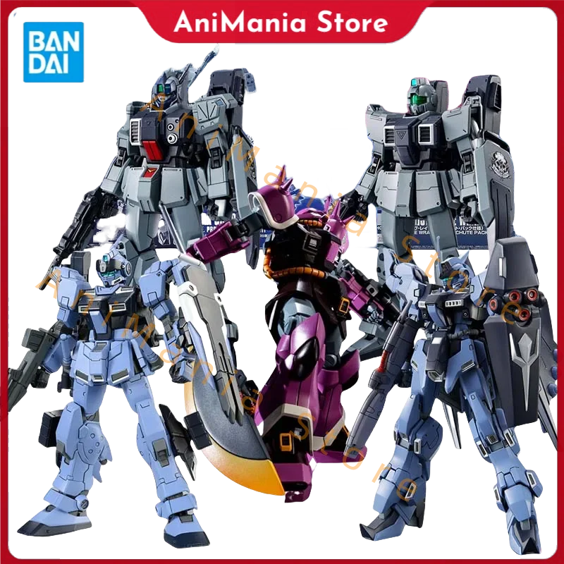 Bandai Gundam Model Kit HGUC Hades Todesritter Pale Rider Ground GM Slave Wraith Doug Efreet Anime Gunpla Action Figures Toys