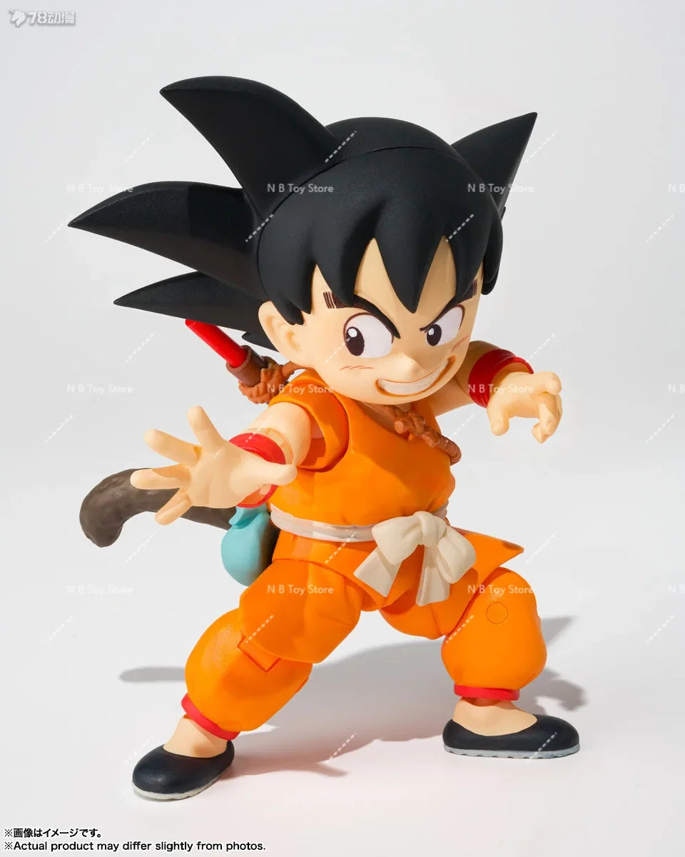 In Stock Original BANDAI SPIRITS S.H.Figuarts DRAGON BALL Son Gokuu 40th Anniversary Edition Figures Ornaments Animation Gifts