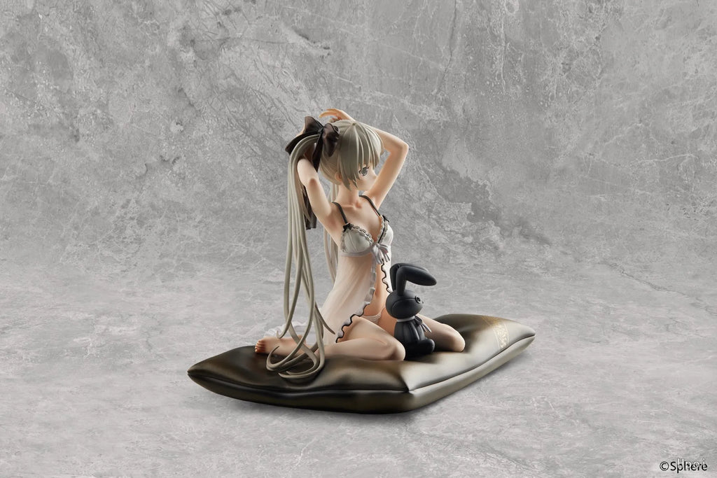 Anime Yosuga no Sora Kasugano Sora FigureSitting Status Pajamas Dress Up Model Toys Doll Aciton Figure PVC Desktop Ornament Gift